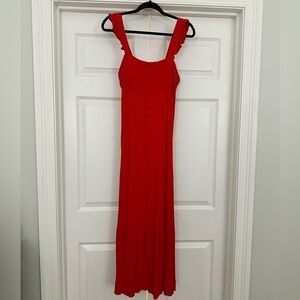 BB DAKOTA by Steve Madden Medium Red Maxi Dress